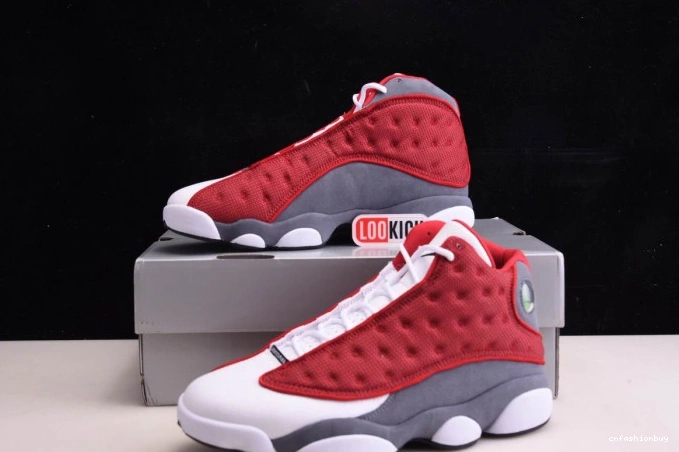 Jordan Flint 414571-600 Air Gym 13 Retro Red Grey 0820